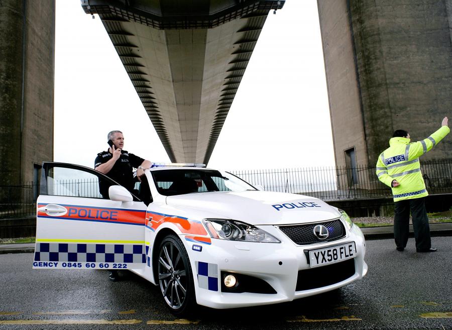  Lexus IS-F Police Car 2008 года  (UK) (фото 10 из 13)